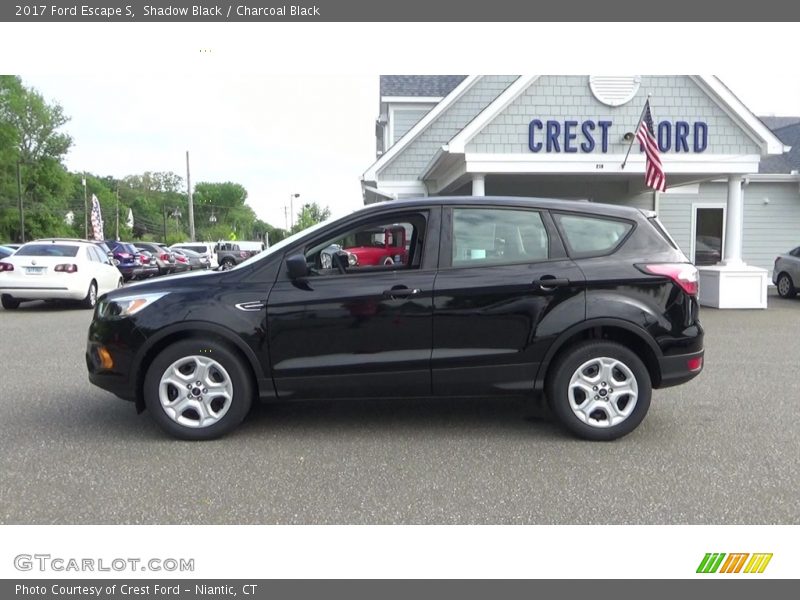 Shadow Black / Charcoal Black 2017 Ford Escape S