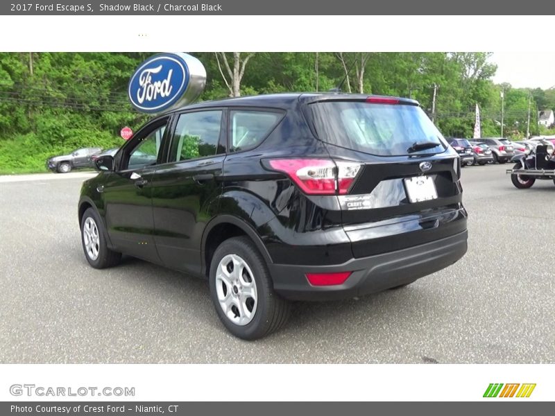 Shadow Black / Charcoal Black 2017 Ford Escape S