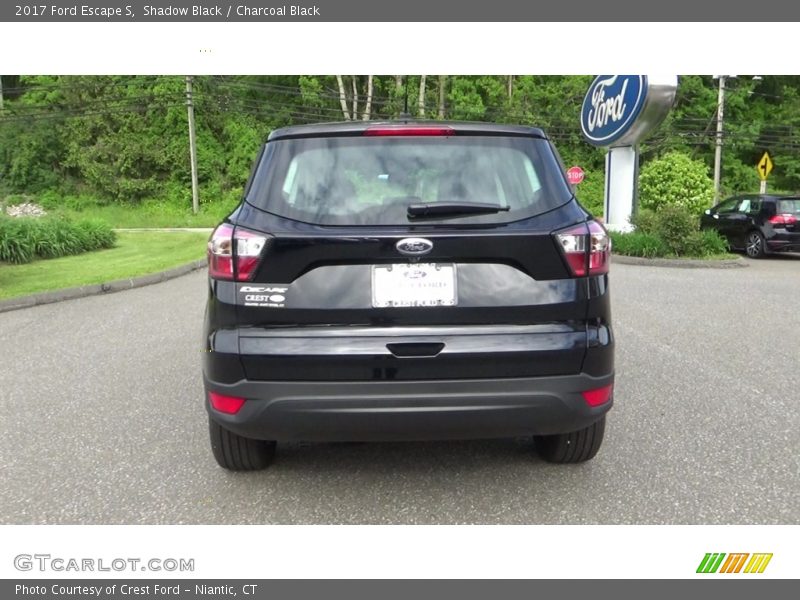 Shadow Black / Charcoal Black 2017 Ford Escape S