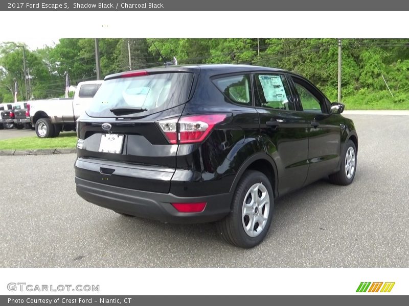 Shadow Black / Charcoal Black 2017 Ford Escape S