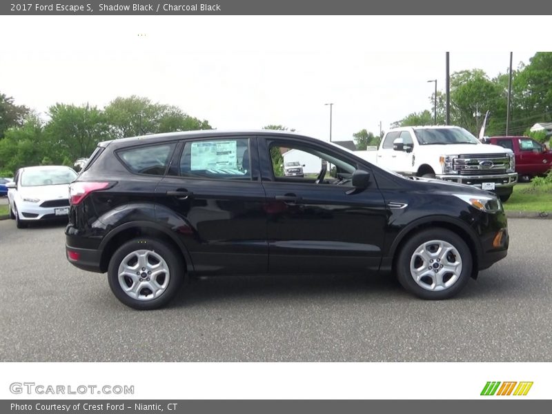 Shadow Black / Charcoal Black 2017 Ford Escape S