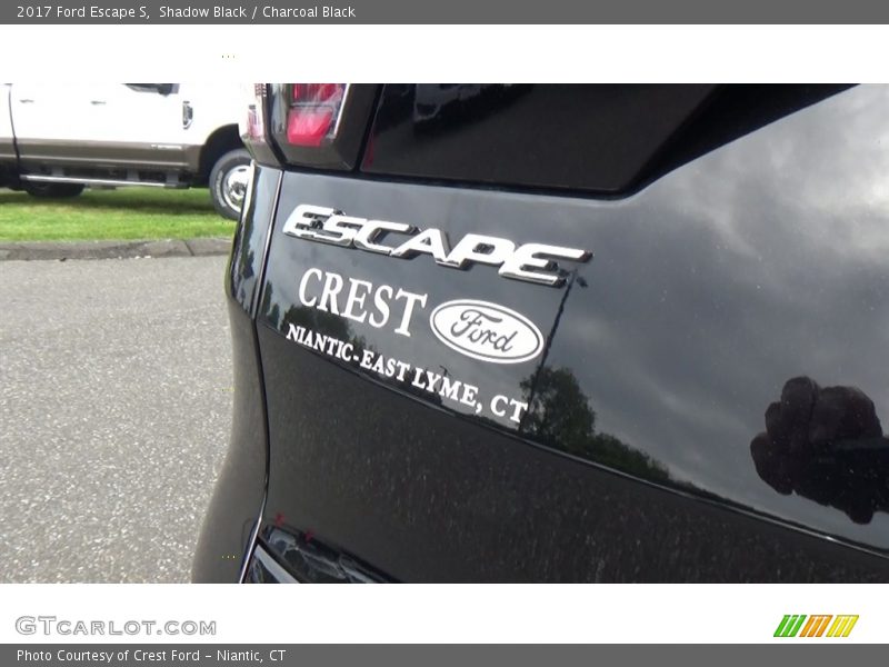 Shadow Black / Charcoal Black 2017 Ford Escape S