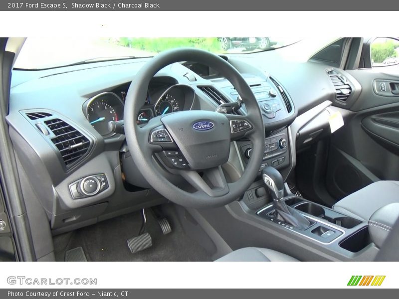 Shadow Black / Charcoal Black 2017 Ford Escape S