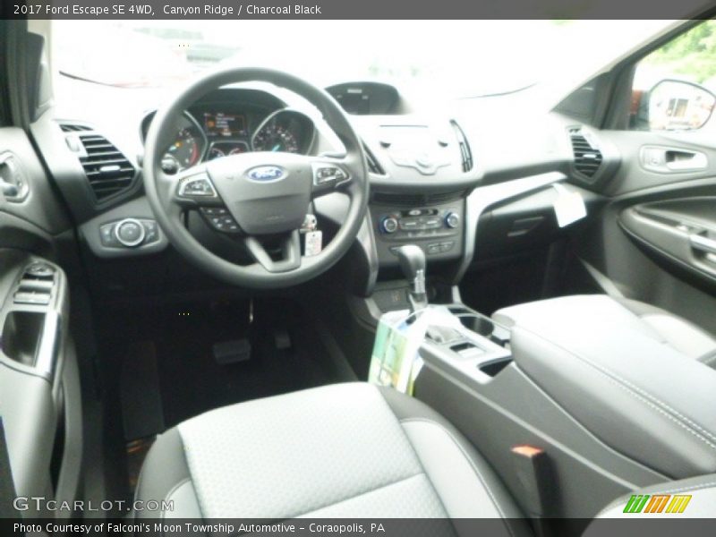 Canyon Ridge / Charcoal Black 2017 Ford Escape SE 4WD