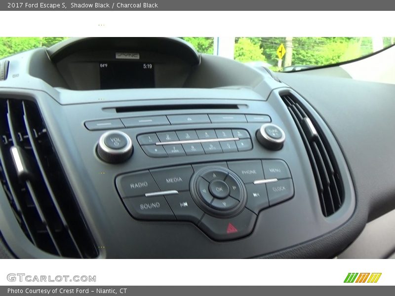 Shadow Black / Charcoal Black 2017 Ford Escape S