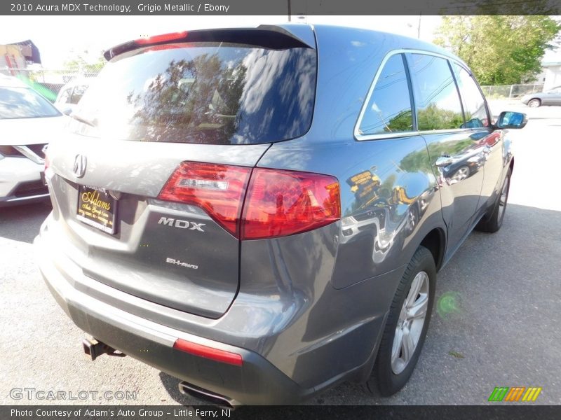 Grigio Metallic / Ebony 2010 Acura MDX Technology