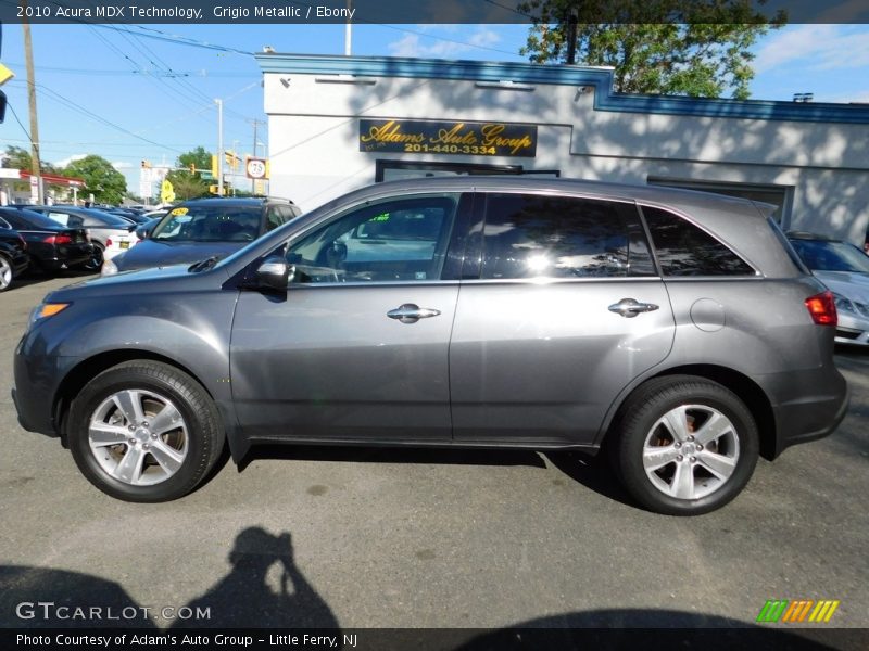 Grigio Metallic / Ebony 2010 Acura MDX Technology