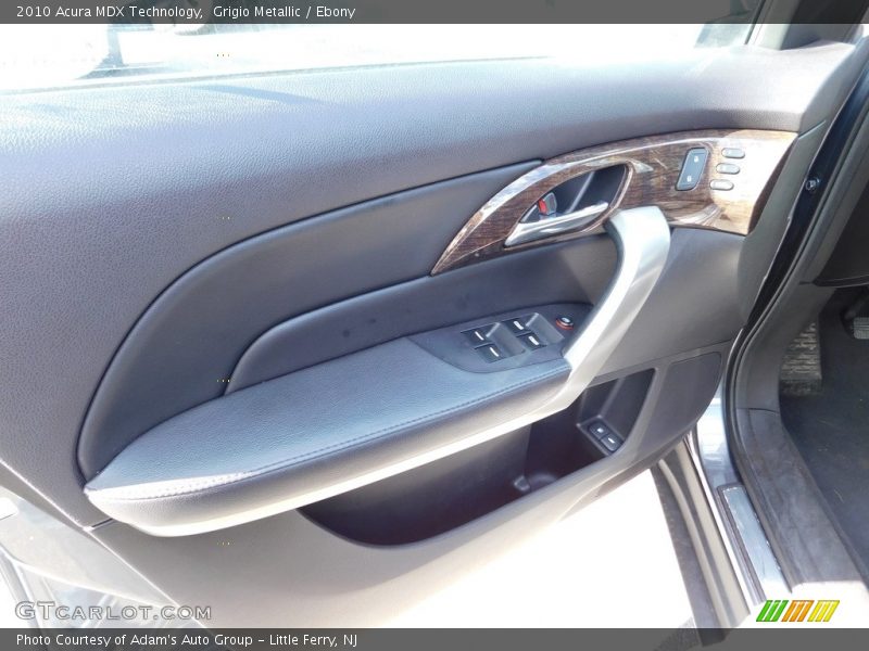 Grigio Metallic / Ebony 2010 Acura MDX Technology