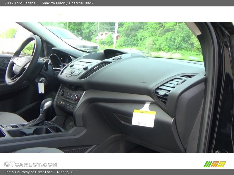 Shadow Black / Charcoal Black 2017 Ford Escape S