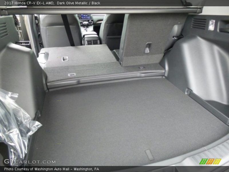 Dark Olive Metallic / Black 2017 Honda CR-V EX-L AWD