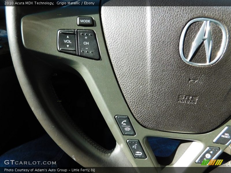 Grigio Metallic / Ebony 2010 Acura MDX Technology