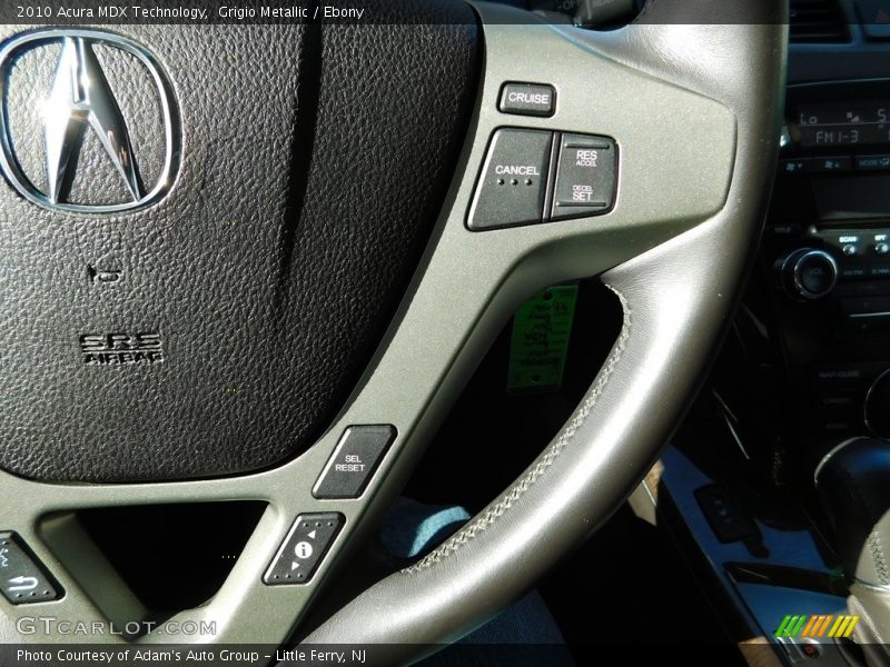 Grigio Metallic / Ebony 2010 Acura MDX Technology