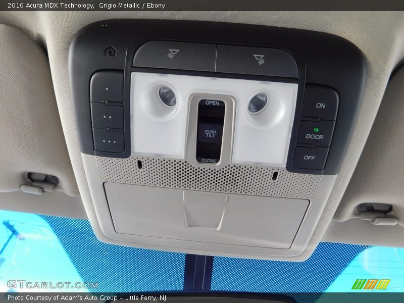 Grigio Metallic / Ebony 2010 Acura MDX Technology