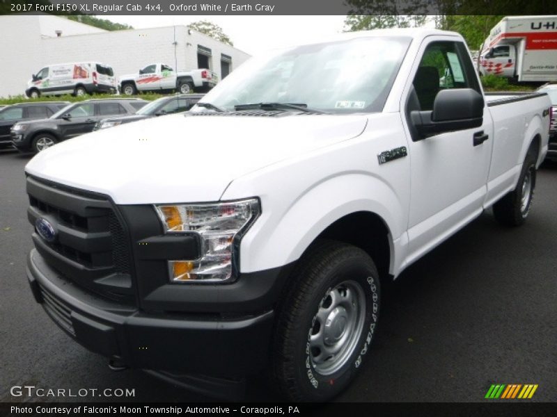 Oxford White / Earth Gray 2017 Ford F150 XL Regular Cab 4x4