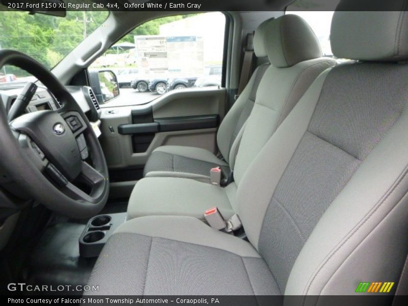 Front Seat of 2017 F150 XL Regular Cab 4x4