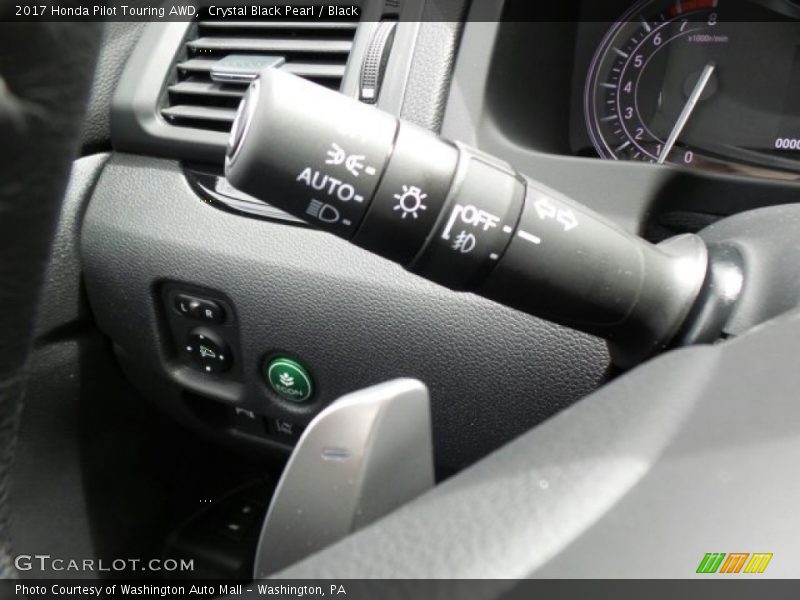 Crystal Black Pearl / Black 2017 Honda Pilot Touring AWD