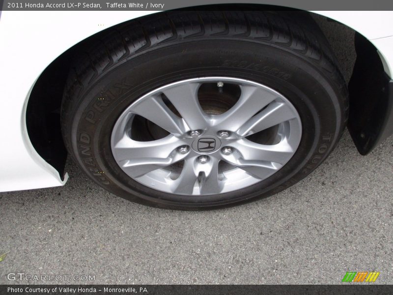 Taffeta White / Ivory 2011 Honda Accord LX-P Sedan