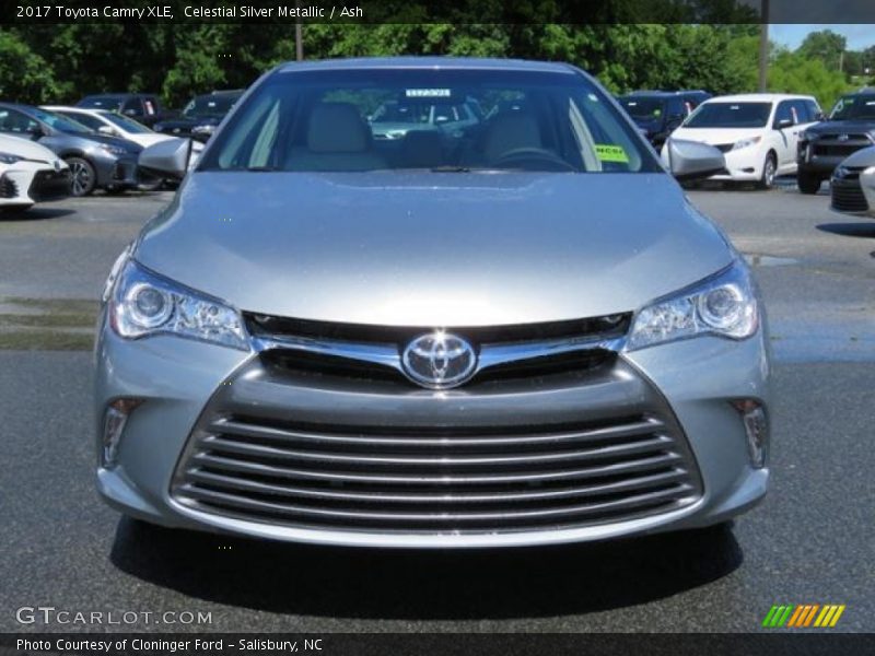 Celestial Silver Metallic / Ash 2017 Toyota Camry XLE