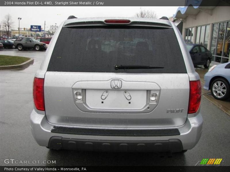 Starlight Silver Metallic / Gray 2004 Honda Pilot EX-L 4WD