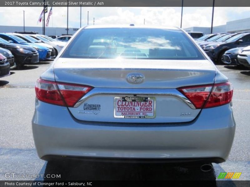 Celestial Silver Metallic / Ash 2017 Toyota Camry XLE
