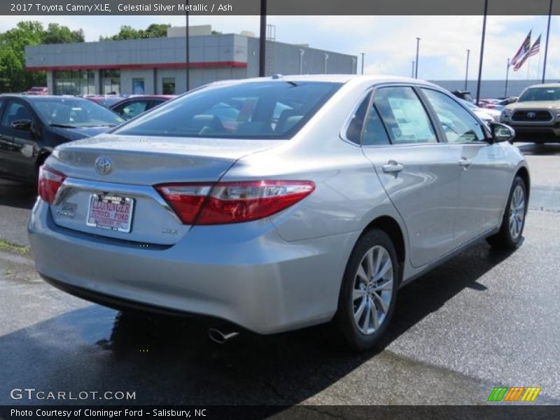 Celestial Silver Metallic / Ash 2017 Toyota Camry XLE