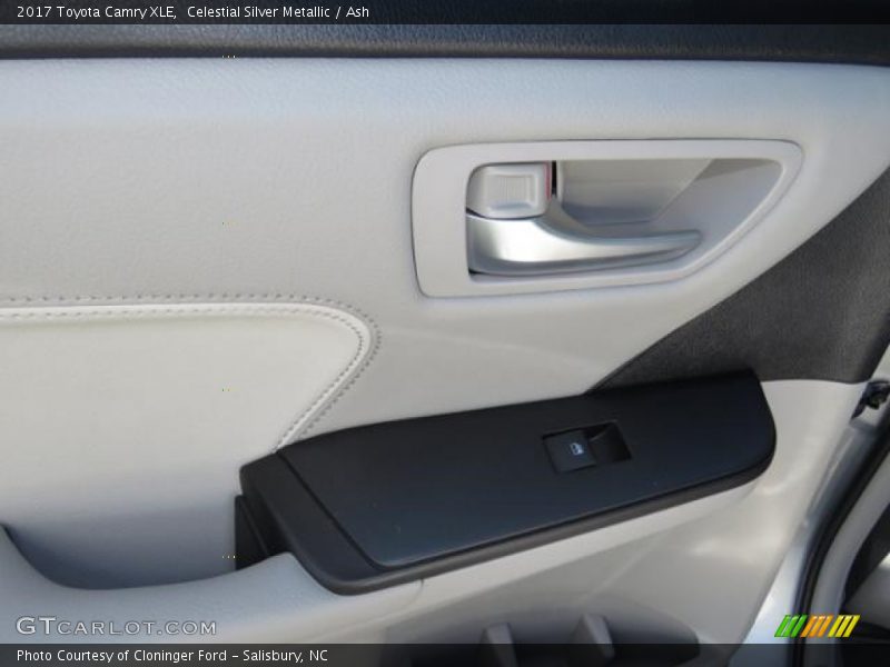 Celestial Silver Metallic / Ash 2017 Toyota Camry XLE