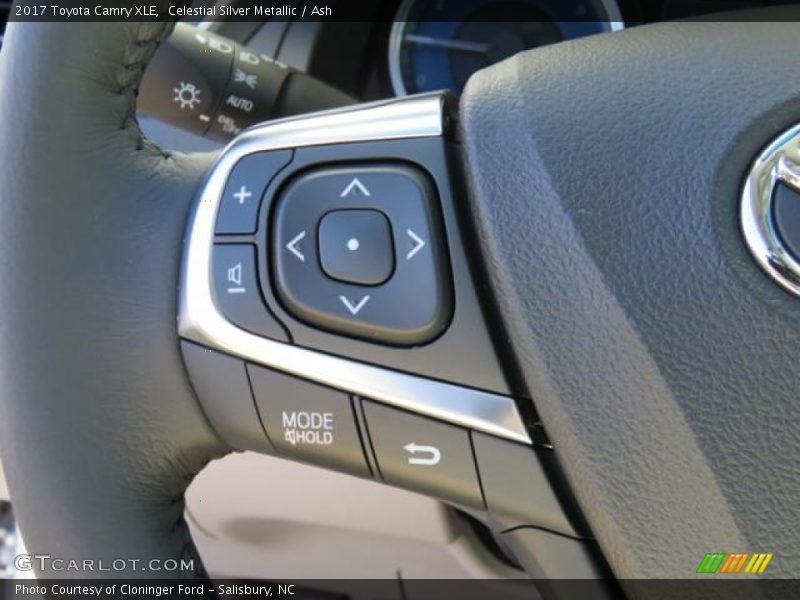 Celestial Silver Metallic / Ash 2017 Toyota Camry XLE