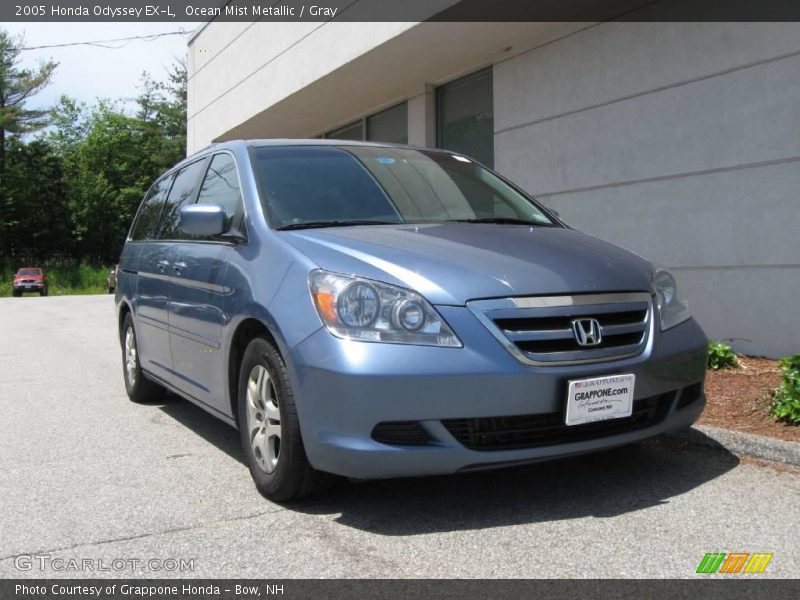Ocean Mist Metallic / Gray 2005 Honda Odyssey EX-L