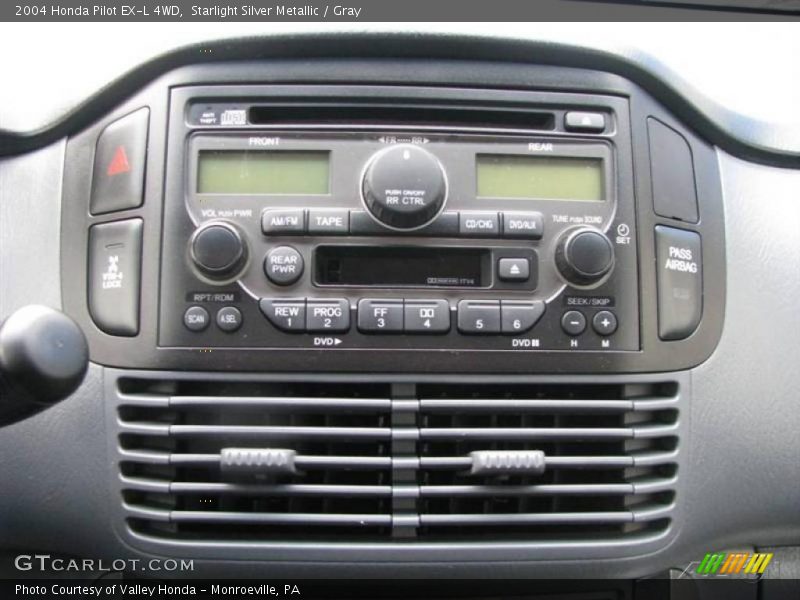 Starlight Silver Metallic / Gray 2004 Honda Pilot EX-L 4WD