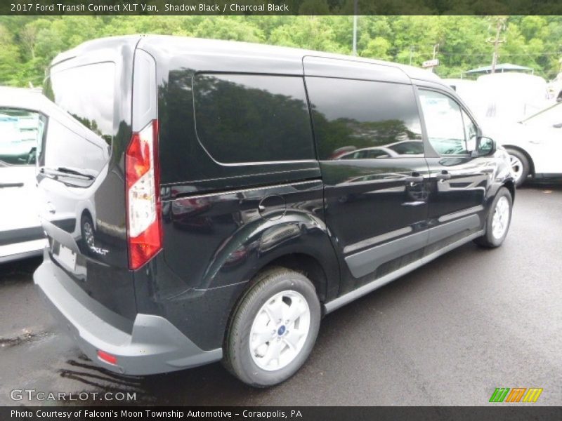 Shadow Black / Charcoal Black 2017 Ford Transit Connect XLT Van