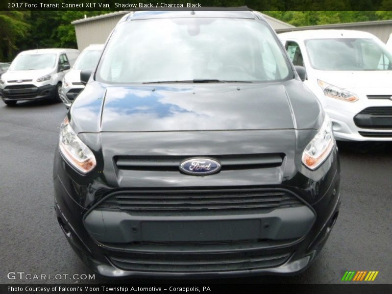 Shadow Black / Charcoal Black 2017 Ford Transit Connect XLT Van