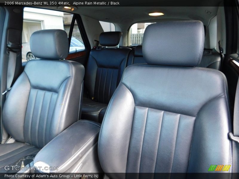 Alpine Rain Metallic / Black 2006 Mercedes-Benz ML 350 4Matic