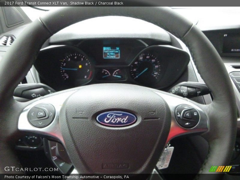 Shadow Black / Charcoal Black 2017 Ford Transit Connect XLT Van
