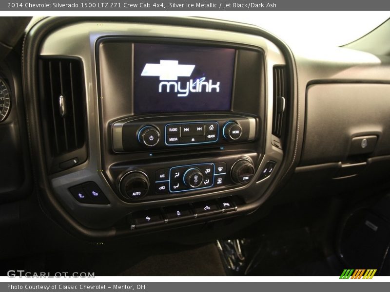 Silver Ice Metallic / Jet Black/Dark Ash 2014 Chevrolet Silverado 1500 LTZ Z71 Crew Cab 4x4