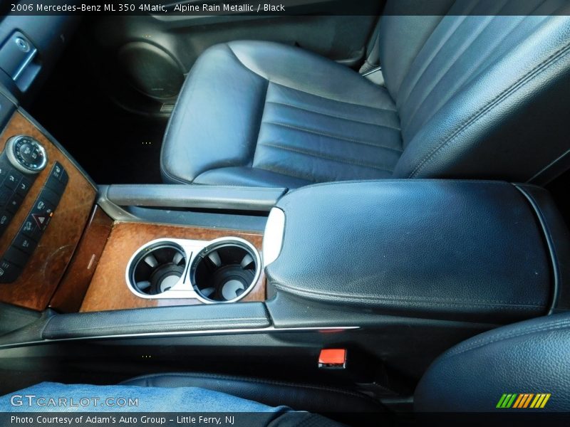 Alpine Rain Metallic / Black 2006 Mercedes-Benz ML 350 4Matic