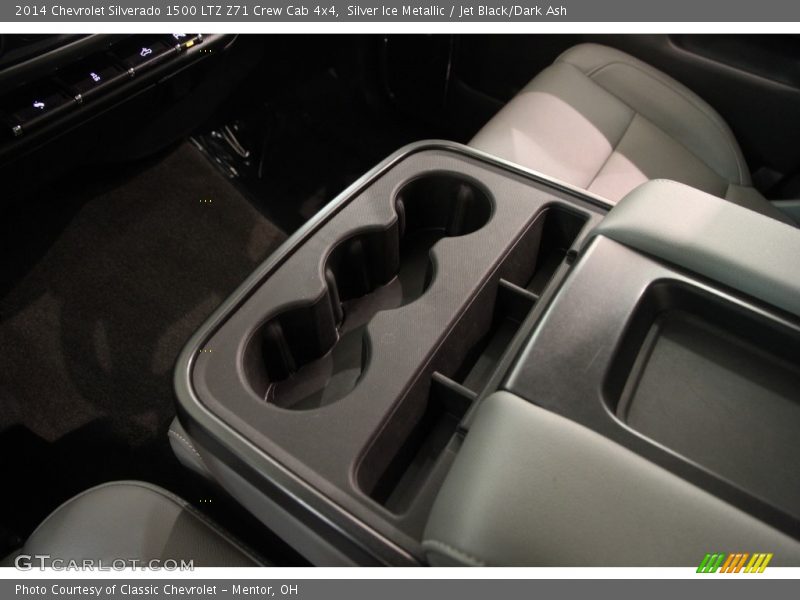 Silver Ice Metallic / Jet Black/Dark Ash 2014 Chevrolet Silverado 1500 LTZ Z71 Crew Cab 4x4