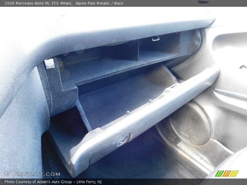 Alpine Rain Metallic / Black 2006 Mercedes-Benz ML 350 4Matic