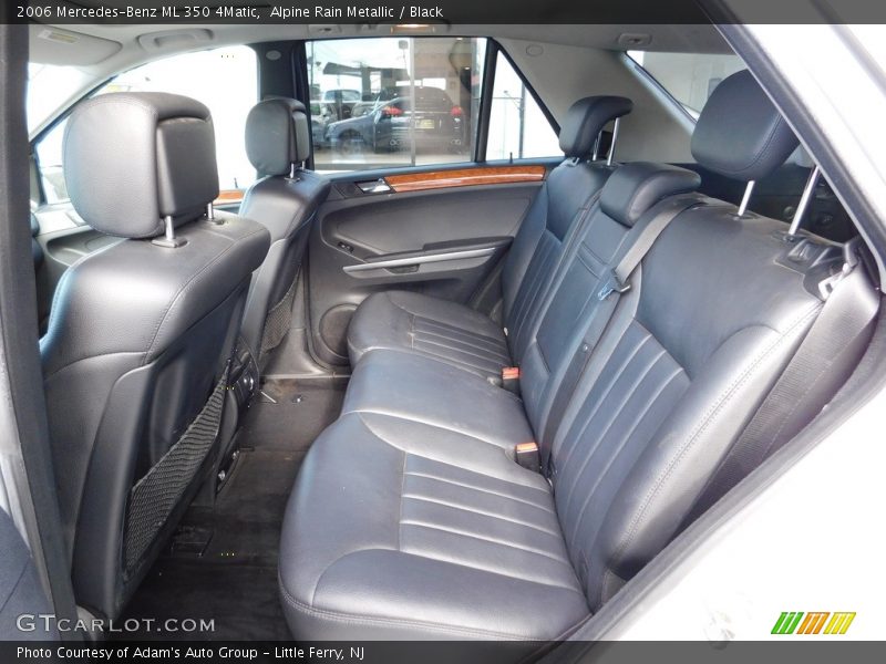 Alpine Rain Metallic / Black 2006 Mercedes-Benz ML 350 4Matic