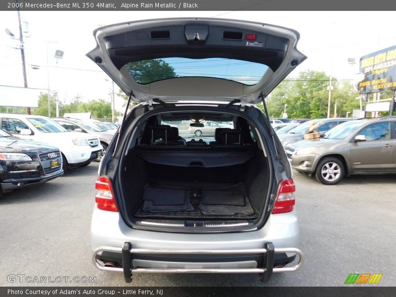 Alpine Rain Metallic / Black 2006 Mercedes-Benz ML 350 4Matic