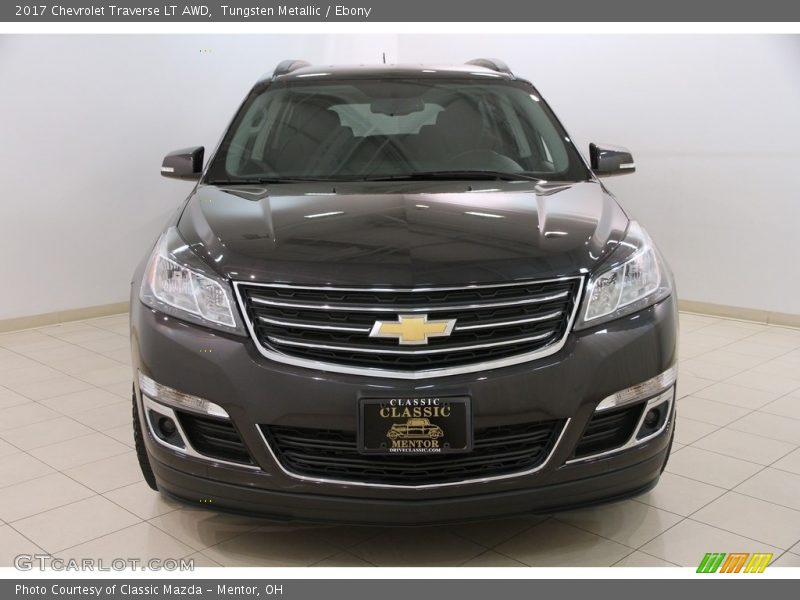 Tungsten Metallic / Ebony 2017 Chevrolet Traverse LT AWD