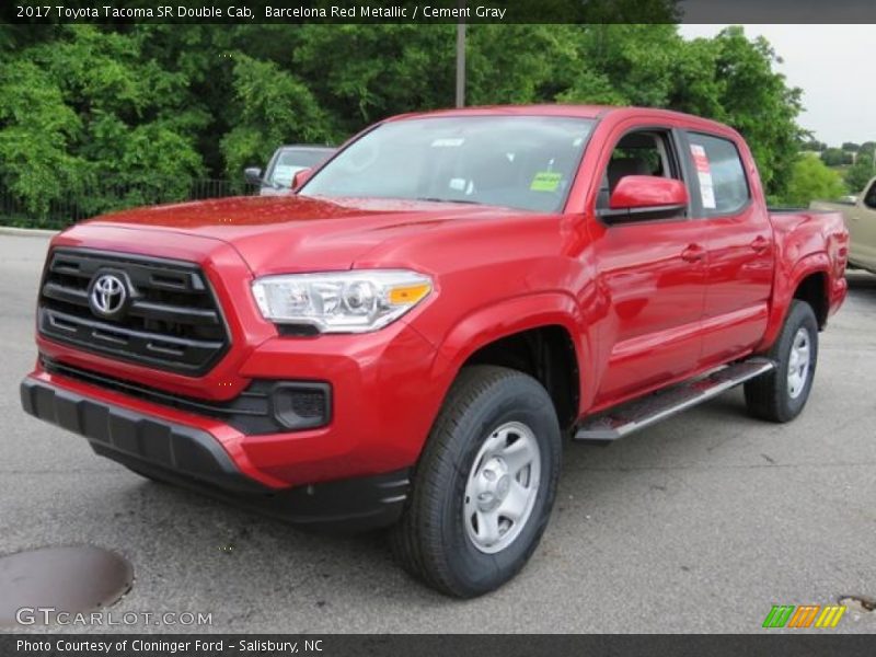 Front 3/4 View of 2017 Tacoma SR Double Cab