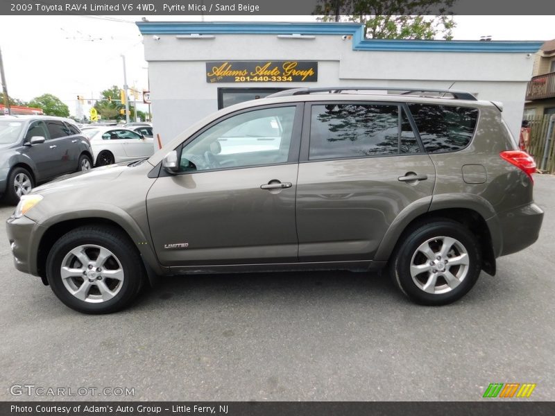 Pyrite Mica / Sand Beige 2009 Toyota RAV4 Limited V6 4WD