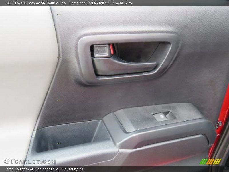 Barcelona Red Metallic / Cement Gray 2017 Toyota Tacoma SR Double Cab
