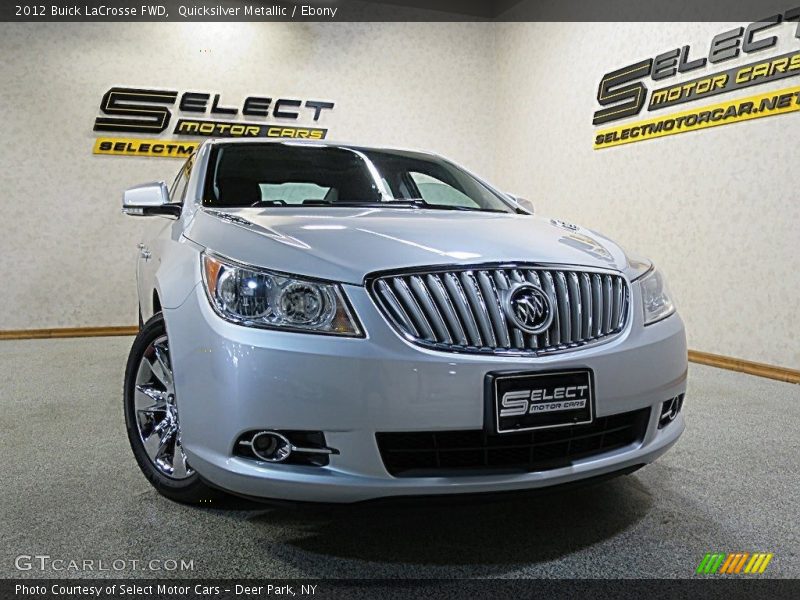 Quicksilver Metallic / Ebony 2012 Buick LaCrosse FWD