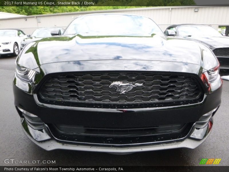 Shadow Black / Ebony 2017 Ford Mustang V6 Coupe