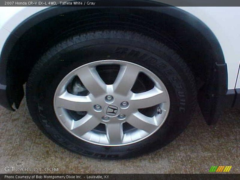 Taffeta White / Gray 2007 Honda CR-V EX-L 4WD