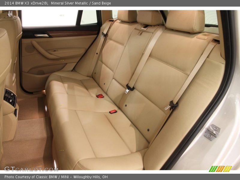 Mineral Silver Metallic / Sand Beige 2014 BMW X3 xDrive28i