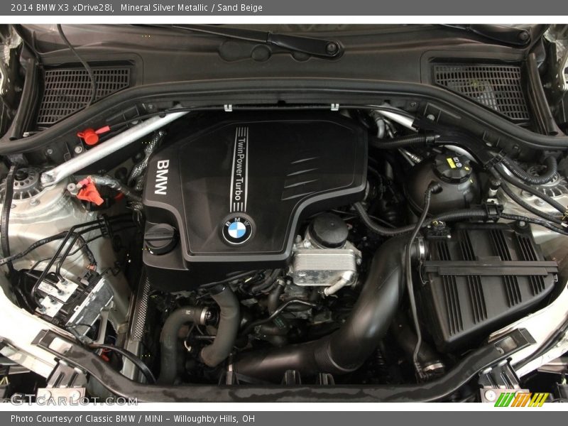 Mineral Silver Metallic / Sand Beige 2014 BMW X3 xDrive28i