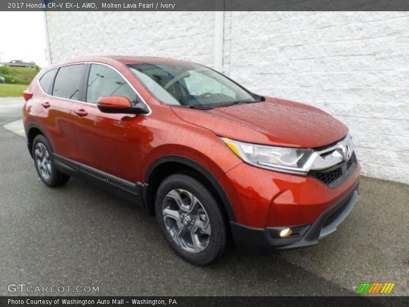Front 3/4 View of 2017 CR-V EX-L AWD