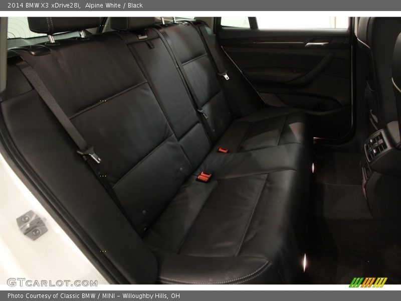Alpine White / Black 2014 BMW X3 xDrive28i